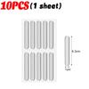 Silicone Self Adhesive Buffer Pads Refrigerator Anti-collision Strip Door Stopper Cabinet Bumpers Transparent Wall Protector Pad