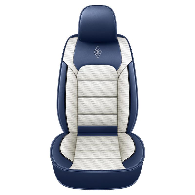 1PC Napa Leather Automotive Front Seat Cover Auto Seat Cover Compatible with Most Cars Sedans SUV Pickup Trucks