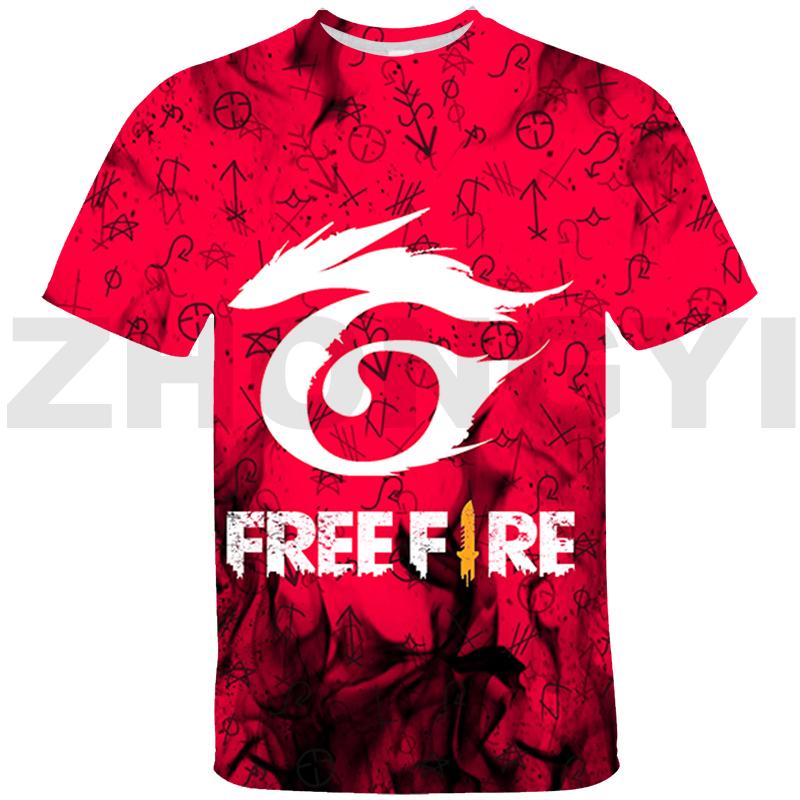 

Футболка Free Fire Garena с 3D рисунком, женская футболка, модные летние топы для мальчиков в стиле хип-хоп, детские крутые уличные футболки с принтом Free Fire, модные мужские футболки M