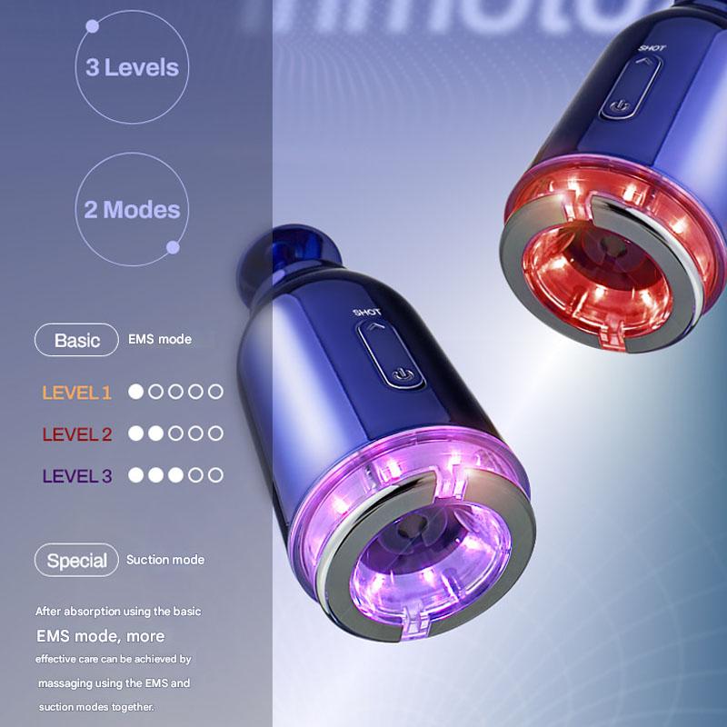 Meditherapy Inmotox Peptide Shot Cream + Suction Jet Device – Korean Hydrating Face Lifting & V-Line Care Set