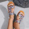 Fashion 2025 New Women Butterfly Beach Vacation Flat Shoes Fashionable and Innovative Girl Slippers Lightweight and Versatile Sandals