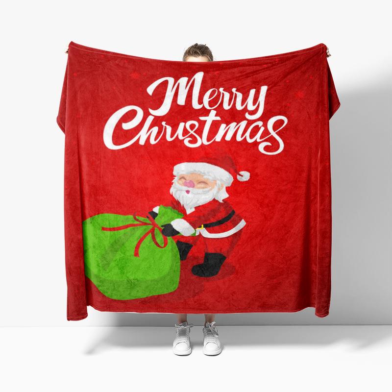 Wohndekoration Plüsch Überwurf Sofadecke Tagesdecke Bett flauschig weiche Decken Dekor Plaid Modern Halloween Frohe Weihnachten Winter