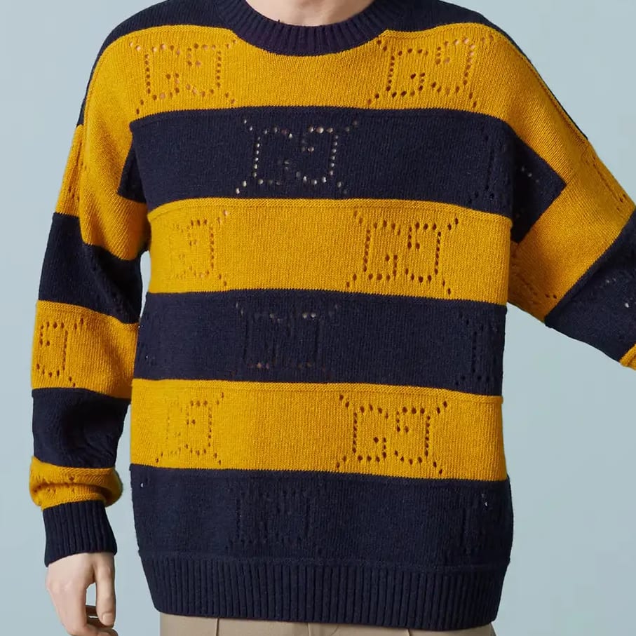 Gucci SS23 Sweater Men's Yellow 751021-XKDFT-7021