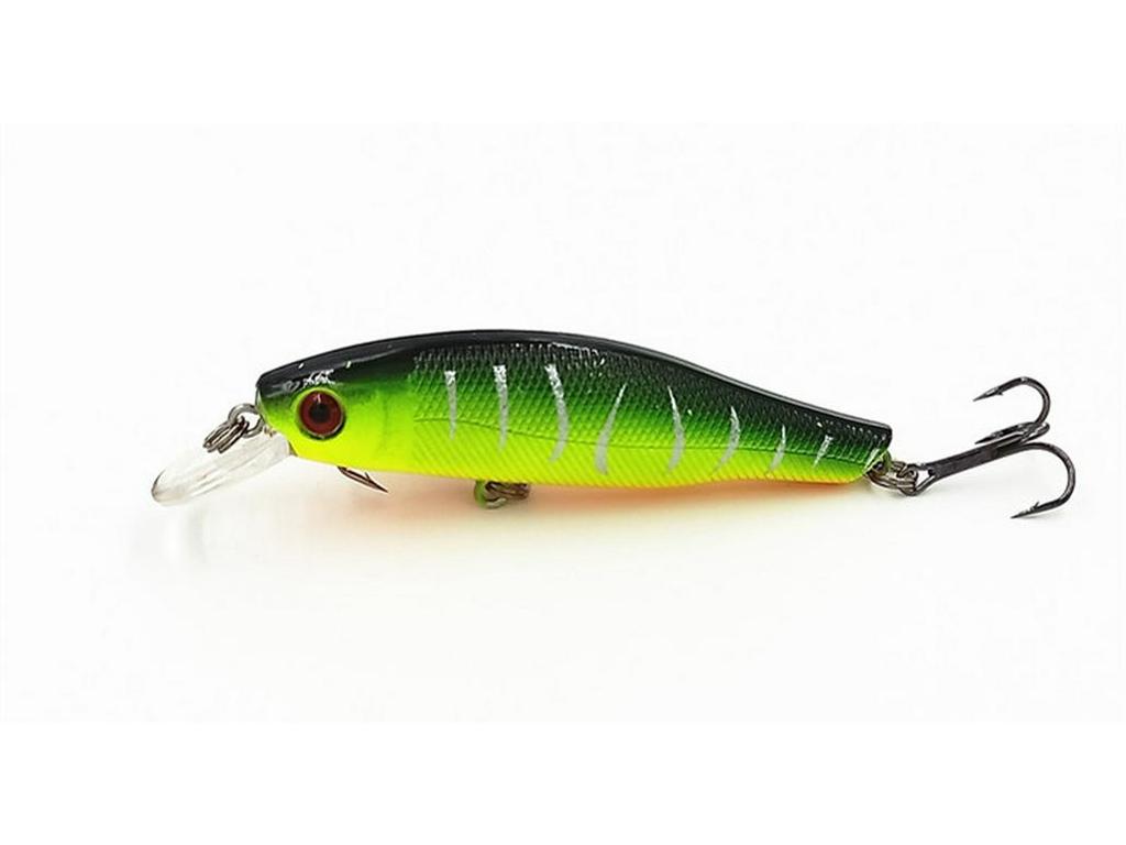 6-częściowy zestaw przynęt minnow do łowienia: 8,5 cm, 9 g Plastikowe Przynęty Twarde z Kotwiczkami