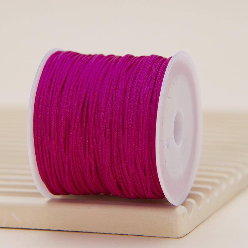 Jade Wire No. 72: 0.8mm Braided Rope for Handmade Jewelry, Bracelets & Pendants