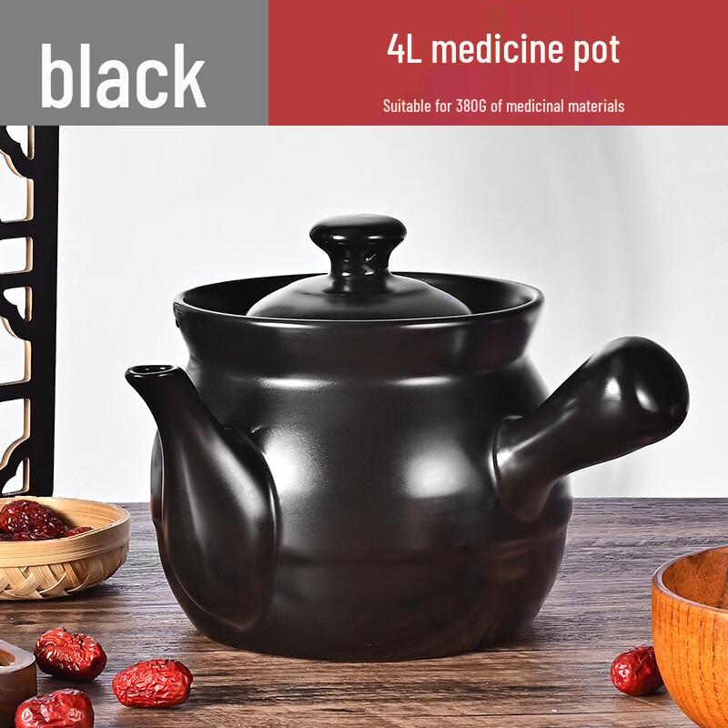 PuPan Traditional Ceramic Medicinal Herb Pot