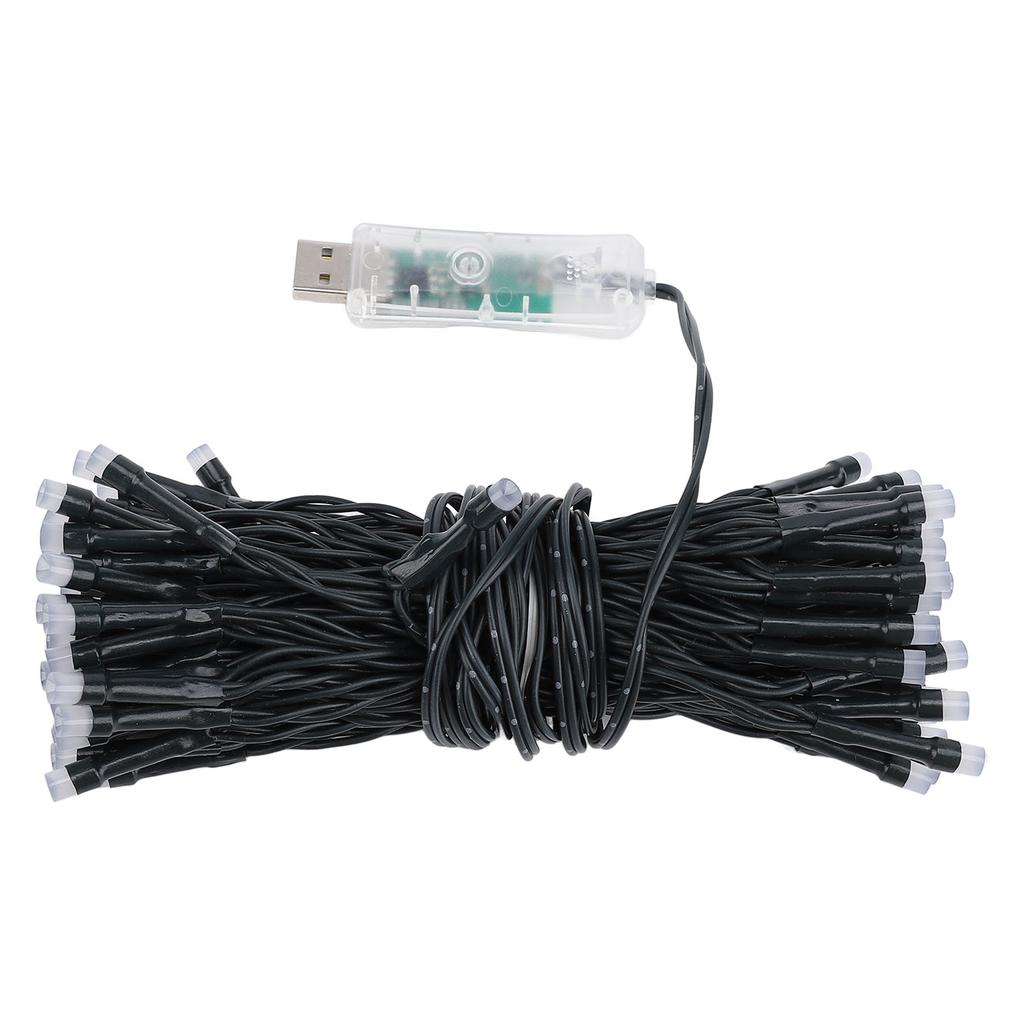 Smart Xmas Light 32.8FT 100LEDs Bluetooth RGB Color Changing Music Sync USB Xmas String Fairy Light