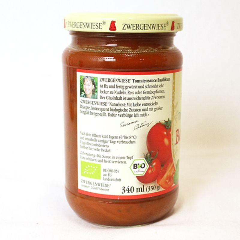Zbergenwiese Basil Tomato Sauce 350g