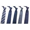 Men Tie Formal Striped Spotted Print Groom Wedding Tie Pointed High-End Style Business Necktie Outfit Accessory
