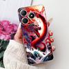 4G Clear For Realme Note 60 Case RMX3933 Luxury Butterfly Love Flowers Cool Lion Painted Phone Case For Realme Note 60X RMX3938