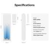 Home Security 90*26mm Door Window Sensor Door Window Security Sensor Sensor Horizontal And Vertical Installation