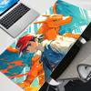 Cartoon Charizard Pokemon Mauspads Glatte Oberfläche Anti-Rutsch Gummi Schreibtischmatte Große Größe Spieltastatur-Pad Student Homeoffice-Nutzung