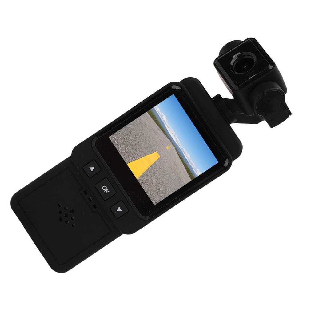 HD Pocket Camcorder 1080P Portable Wearable Video Recording Camcorder Built In WiFi 3 Axis Stabilization for Outdoor