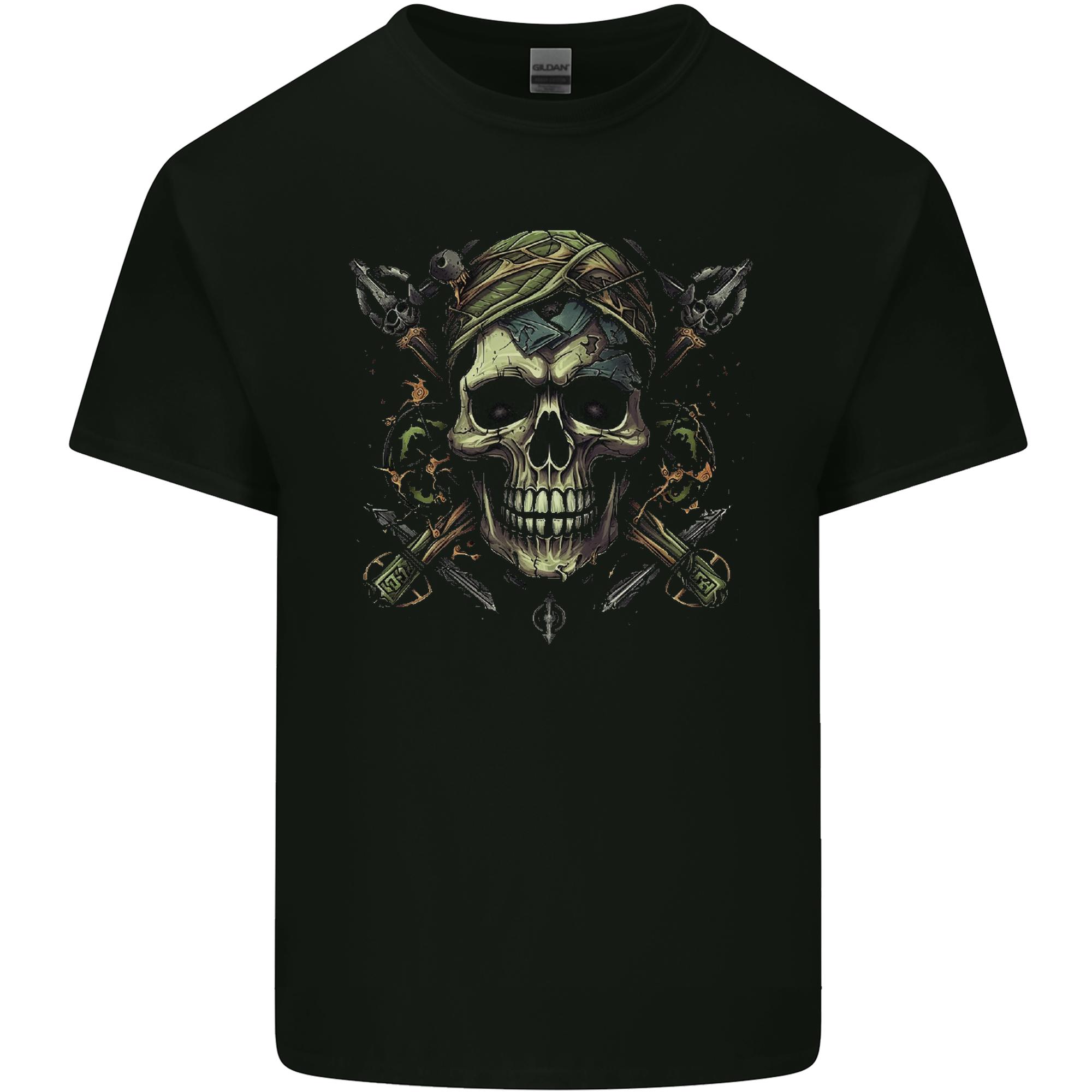 Skull From the Darkness Unisexs Light Cotton TShirt S