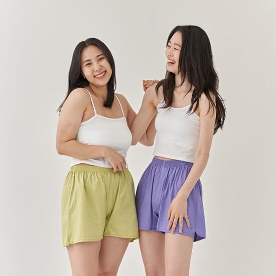 Dry Five Sheer Trunk Cotton 5 Colors (Sand Beige/Lime Punch/Cream Ivory/Deep Night Charcoal/Very Berry Purple M~XXL)