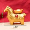 Popular brass rotating handle piece, six-sided rotating combination for attracting wealth and treasures, multi-sided rotating st