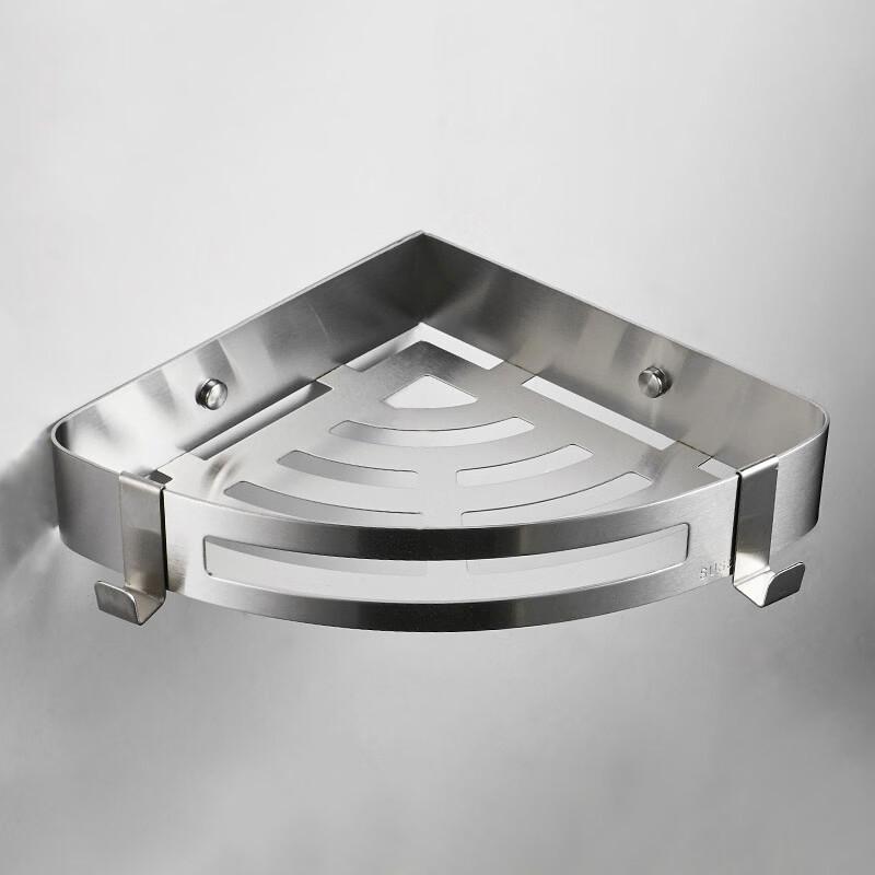 Yi Pan 304 Stainless Steel Bathroom Towel Rack and Corner Shelf Set