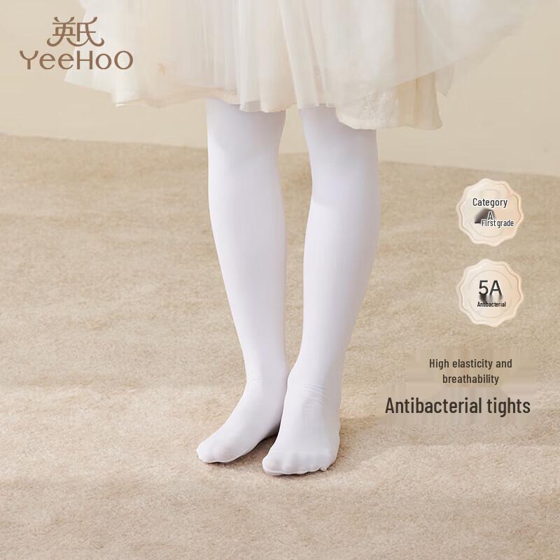 YEEHOO Girls  Antibacterial Breathable Tights 115 грязно-белый