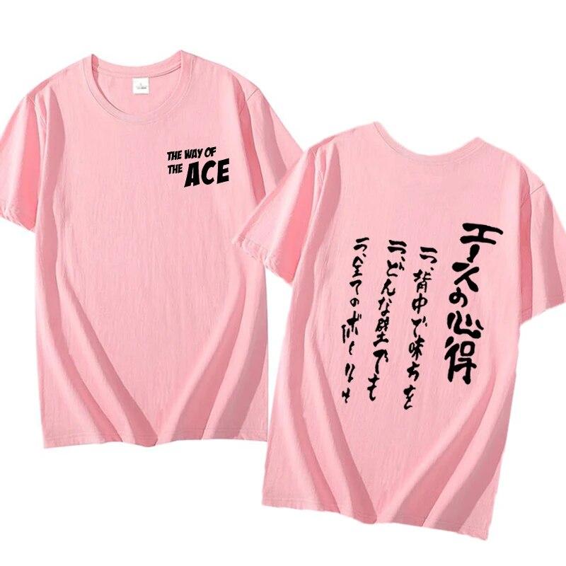

Haikyuu Bokuto Kotaro Way of the Ace Футболка Жіноча Унісекс Повсякденний Туз Сова Волейбол Графіка Аніме Футболки Футболки з літерним принтом Топи унісекс XL