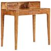 VidaXL Desk with Drawers Solid Wood 88 X 50 X 90 Cm