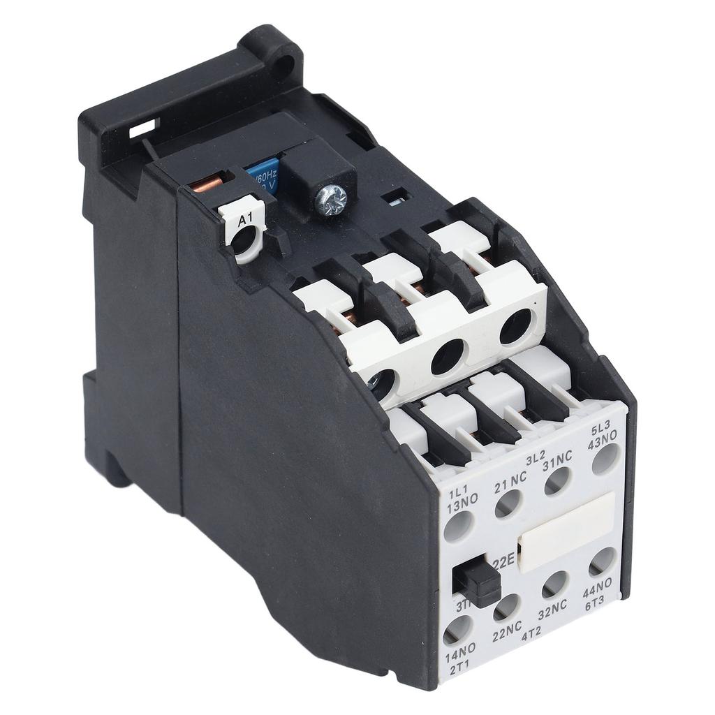 AC Contactor DIN Rail Mount Household Circuit Control Contactor 220V 50/60Hz 16A 2NO 2NC 3TF42