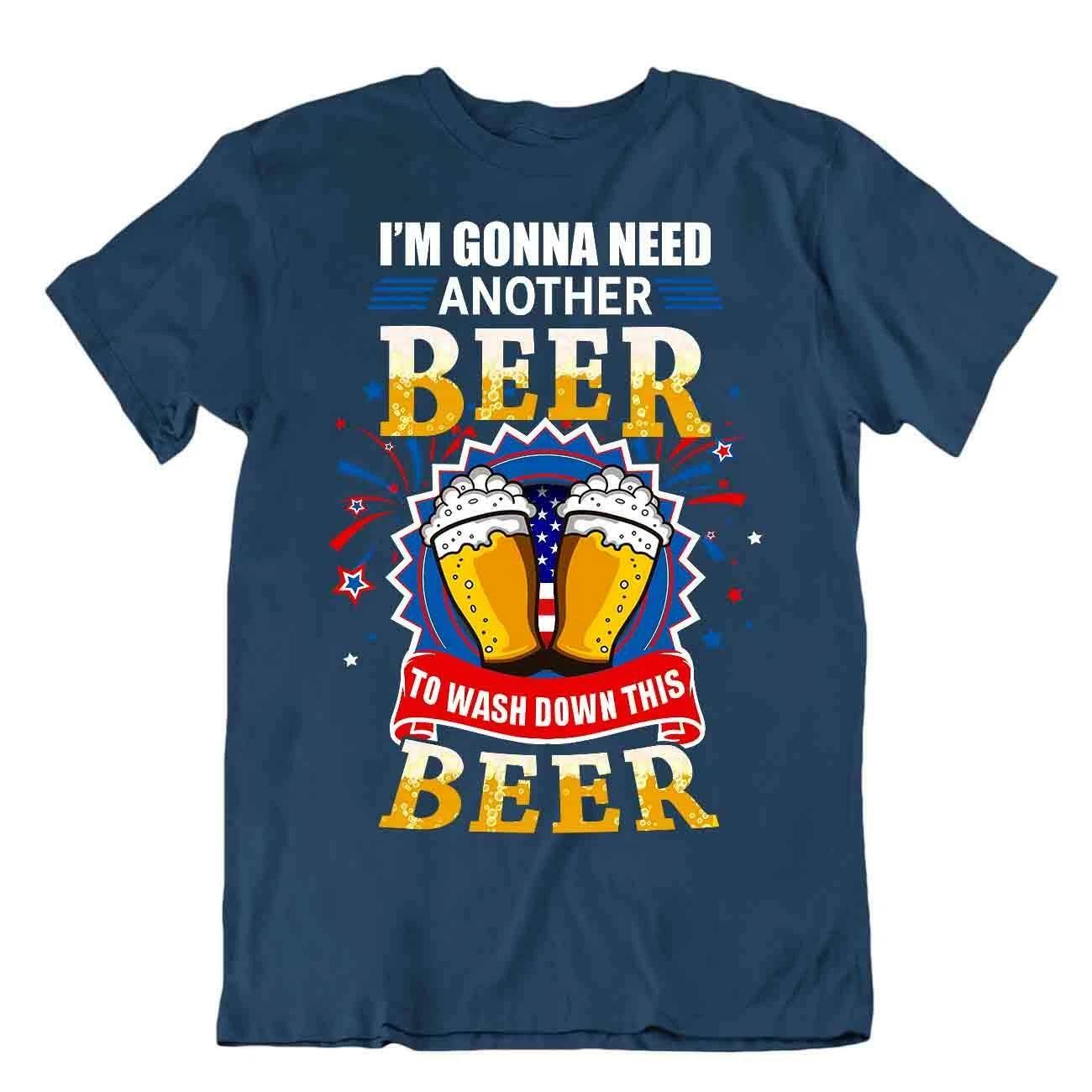 Beer Wash Down BEER T-SHIRT Dad Grandad TEE Parody Drinking Humor SHIRT 3XL