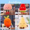 Cute Strawberry Watermelon Carrot Pear Plush Toy For Kids 25cm Height Gift