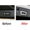 Fit For BMW 7 Series 2016- Matte Silver Rear Door Tailgate Button Cover Trim