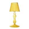 Glass High Footed Striped Candlestick Creative Art Lamp Shaped Candle Holder Romantic Delicate Craft Candelabra New Year
