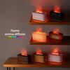Aromatherapy Diffuser with Flame Effect, Essential Oil Diffuser And Cool Mist Humidifier, Silent Humidifier for Home And Bedroom