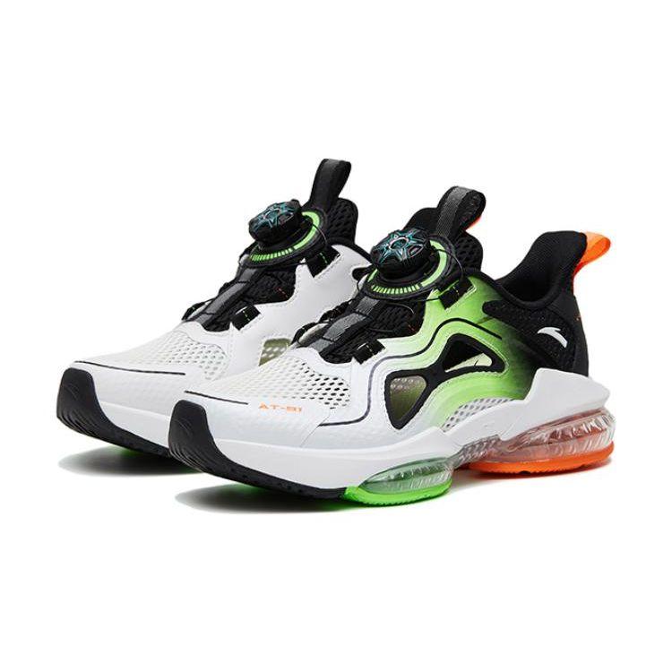 Anta Kids Sports Comfortable Non-Slip Wear-Resistant Casual Shoes Kids Casual Shoes Black 312326993-1