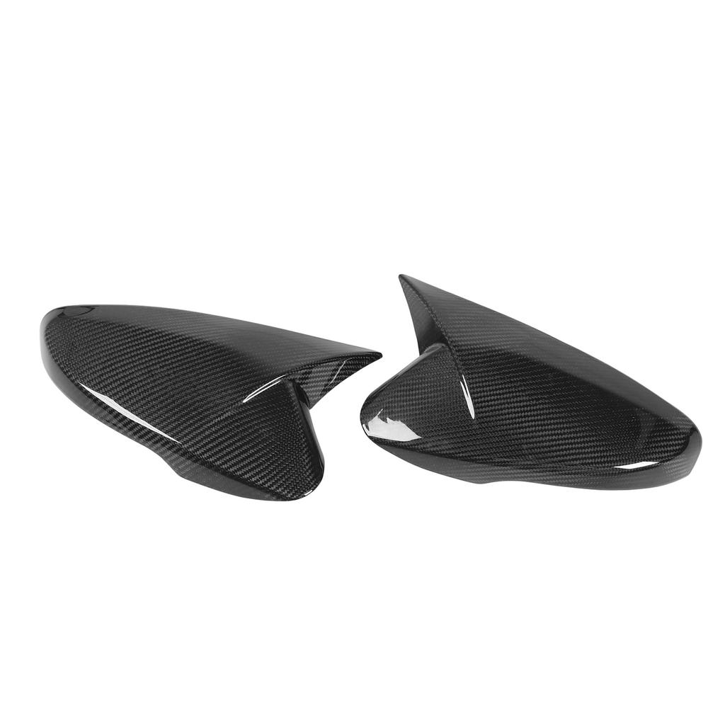 2PCS Side Rearview Mirror Cover Carbon Fiber Strong Protection Scratch Resistant for Veloster 2012