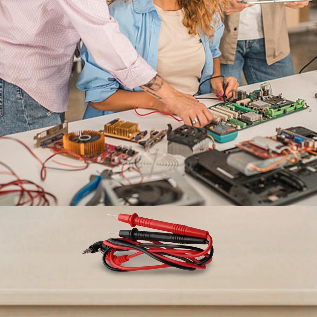 Sturdy Multimeter Test Leads for Digital Meter Suitable for DC Power Supply