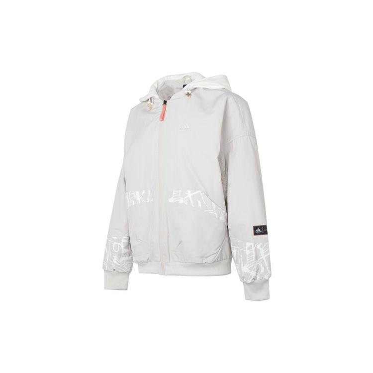 (WMNS) adidas CNY Warm Jackets  White  Women s HZ2998 L