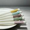 High-Temperature Resistant Luxury Macaron Color Ceramic Chopsticks - Easy To Clean