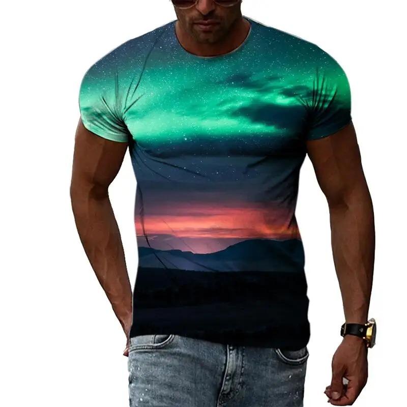 T-shirt décontracté à manches courtes et col rond pour homme, nouvelle collection été 2023, avec impression populaire, grande taille, éléments de rue