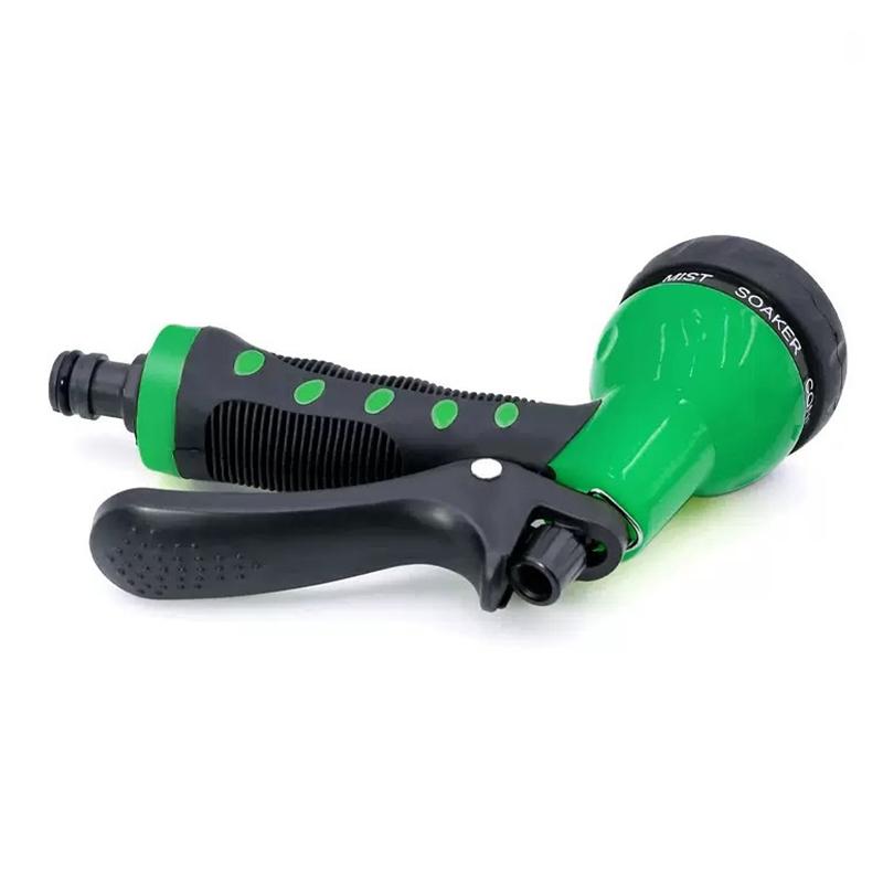 Garden Hose Spray Nozzle 7 IN 1 Adjustable Safe Non-Toxic Material for Kids Water Play Lawn Watering Car Washing Home Use
