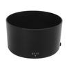 ET 77 Camera Lens Hood Shade Reversible Lens Hood Fit for RF 85mm F2 Macro IS Lens Black