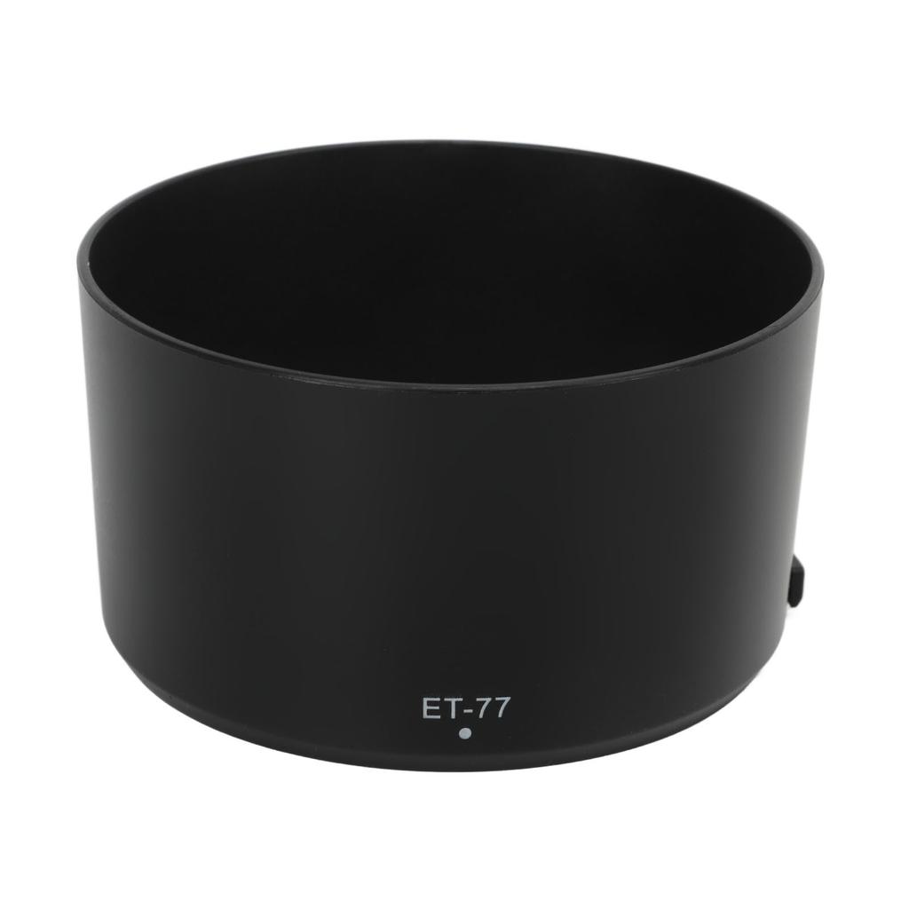 ET 77 Camera Lens Hood Shade Reversible Lens Hood Fit for RF 85mm F2 Macro IS Lens Black