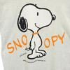 Peanuts 90s Old USA Made SNOOPY Short Sleeve T-shirt Gray Men's Used