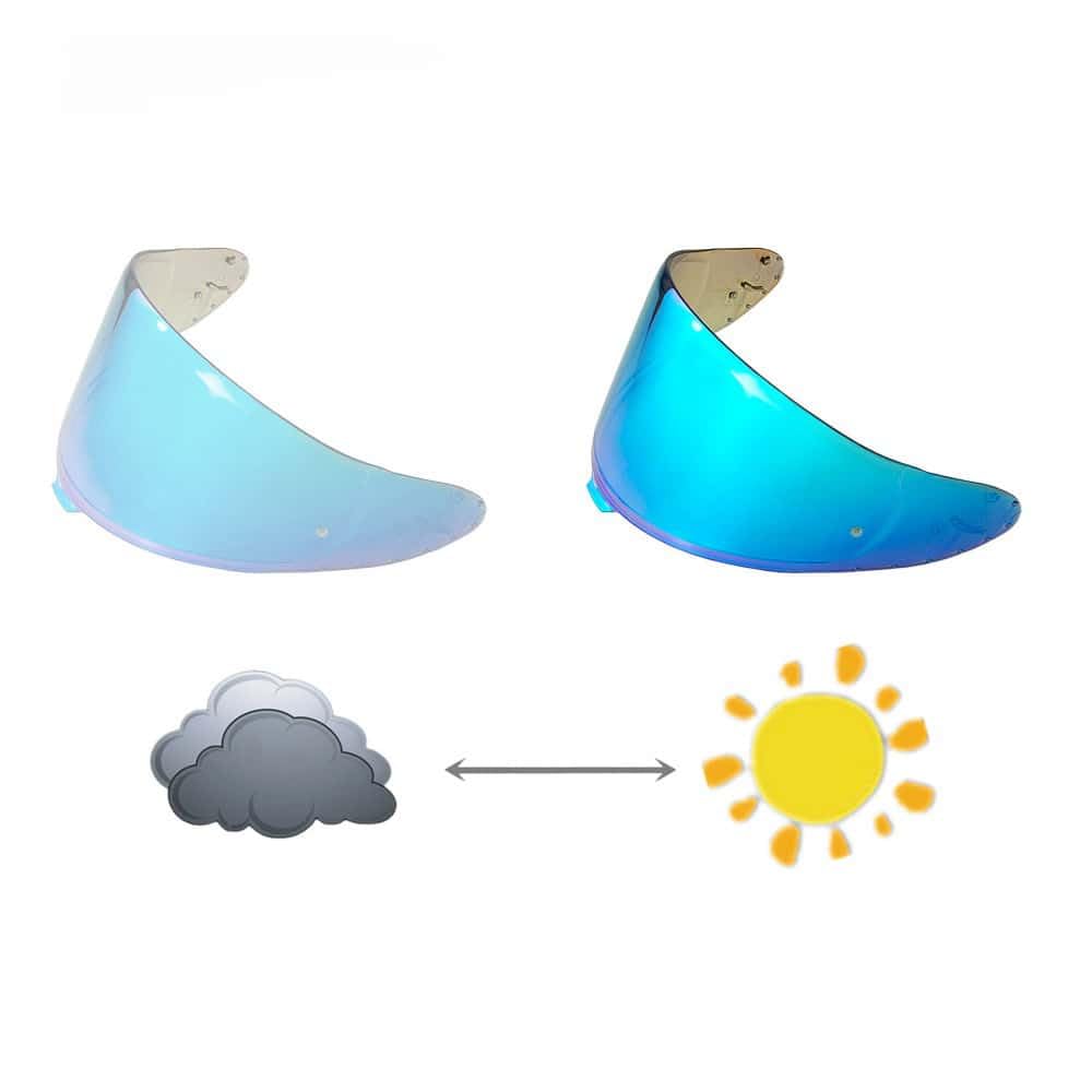 

Shield PHOTOCHROMIC Helmet Compatible with Z8 CWR-F2 Z-8