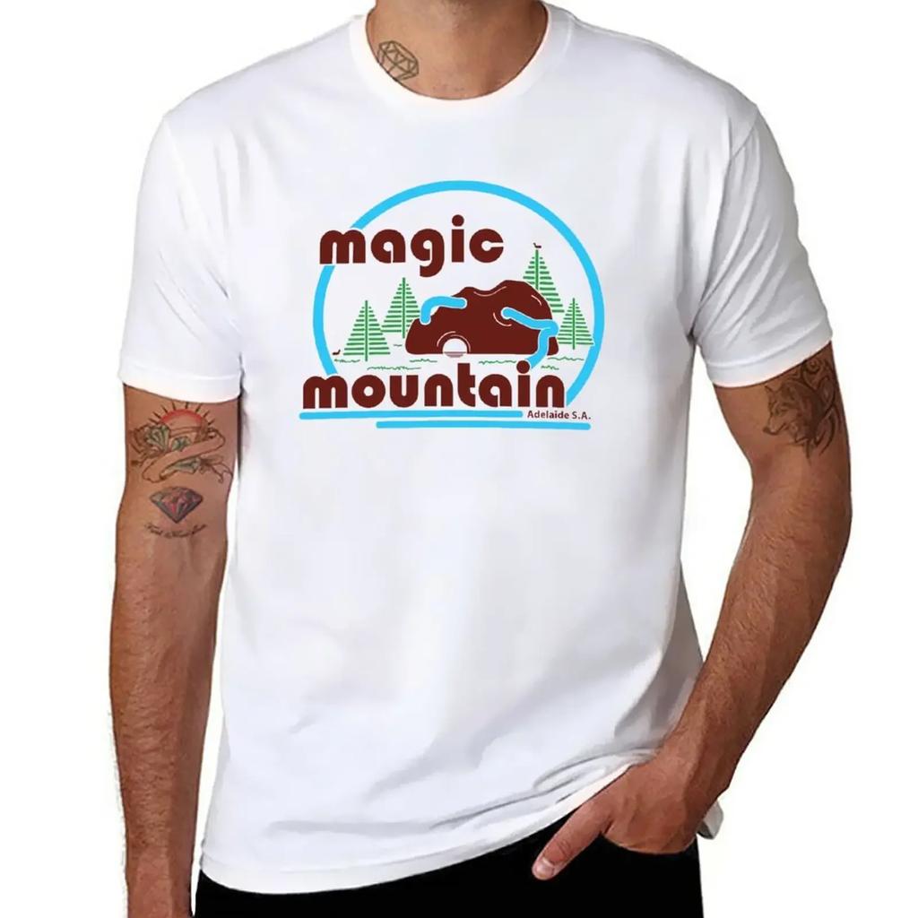 Magic Mountain by Decibel Clothing T-Shirt korean fashion plain quick-drying heavy weight t shirts for men