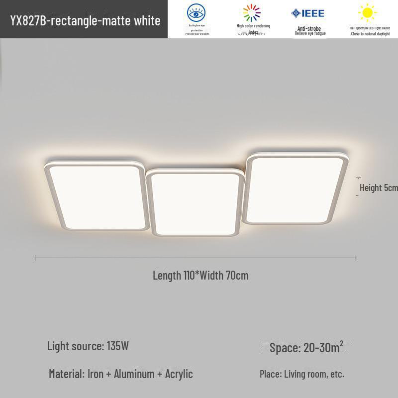 

2024 Modern Full Spectrum Eye Protection Ceiling Lamp Tmall Genie