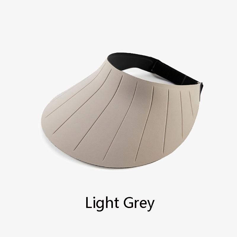 Sonnenhut mit breiter Krempe UV-Schutz Gesichtsschutz Verstellbares Stirnband Atmungsaktive Sommerkappe für Damen Herren Outdoor-Sportarten Radfahren Leicht