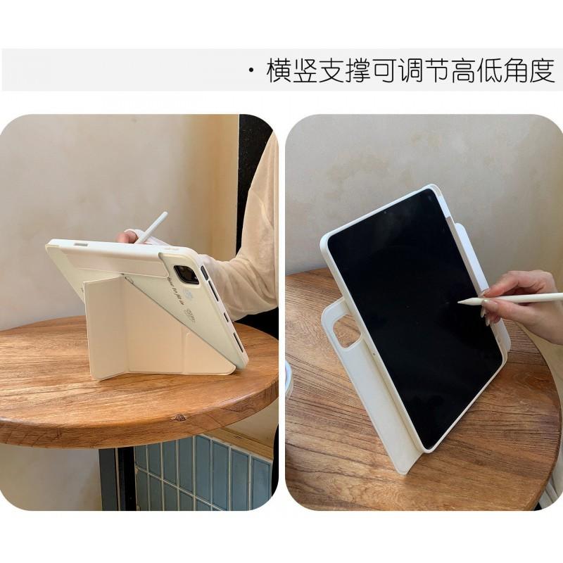 Urocza etui na iPada z jamnikiem z magnetyczną odpinaną podstawką Air Mini Pro 10. generacji Akrylowa osłona Funkcja uśpienia