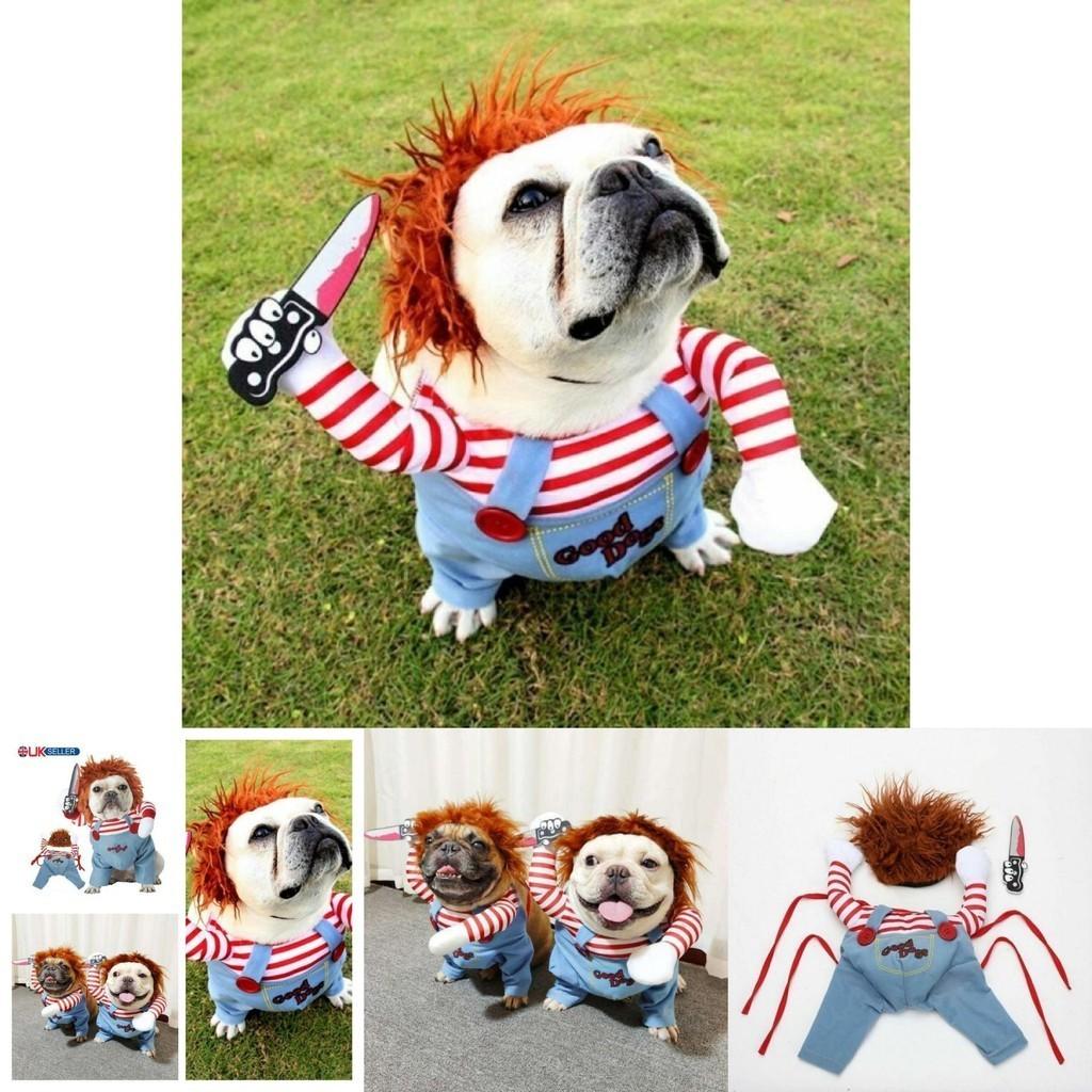 Disfraz de Payaso Perro Poppy Para Halloween, Juego de Rol y Fiestas