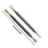2Pcs Nail Cuticle Pusher Plastic Double End Reusable Manicure Cuticle Dead Skin Remove Pedicure Sticks Nail Art Clean Care Tool