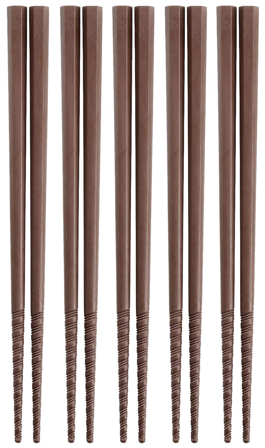

Akebono Sangyo Tornado Set of Made in Chopsticks, Brown, 18cm, 5, Japan, PM-104
