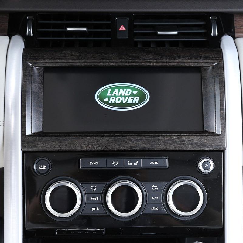 For Land Rover Discovery 5 LR5 L462 2017- ABS Car Interior Center Control Navigation Decorative Frame Car Accessories