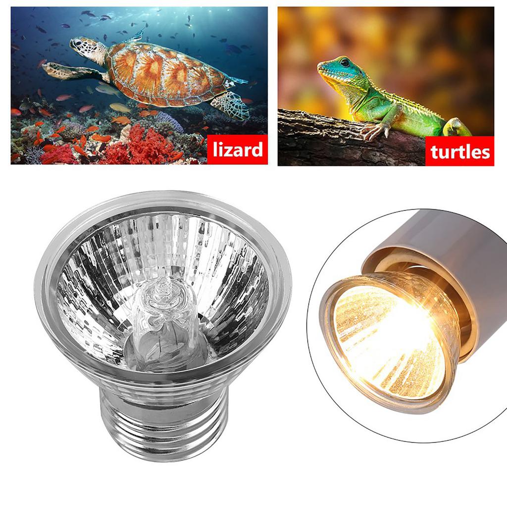  Reptile Heat Lamp, 75W 360 Rotatable Basking Light, Aquarium Heating Lamp for  ,  , Snake 